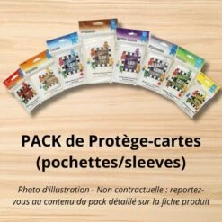 Protège-cartes Premium pour Zombicide : Pack de Protection Intégrale