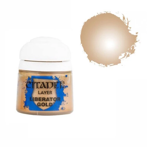 Games Workshop Citadel Layer: Liberator Gold (12ml) Miniature Paint 1 Games Workshop Citadel Layer: Liberator Gold (12ml) Miniature Paint