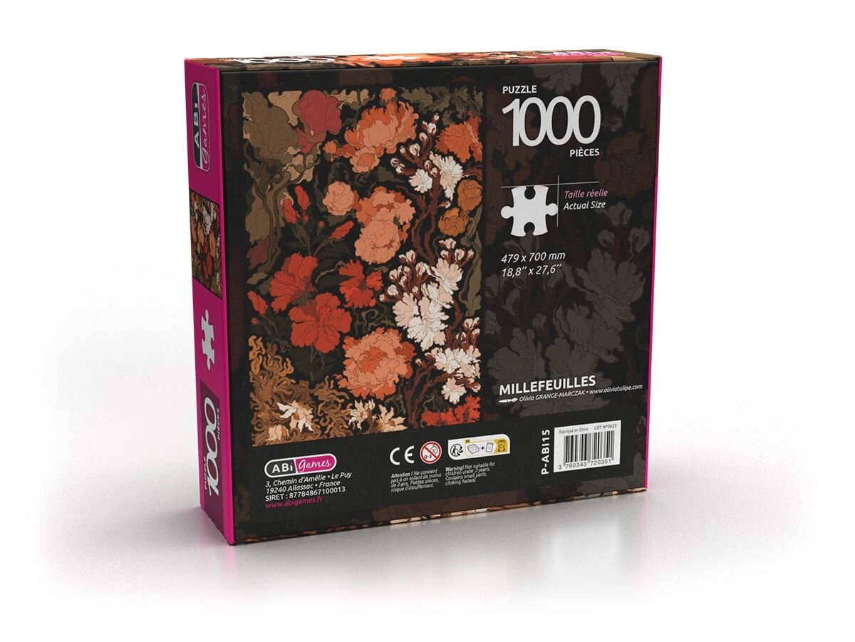 PUZZLE ABI 1000 – MILLEFEUILLES 3 PUZZLE ABI 1000 – MILLEFEUILLES – Image 3