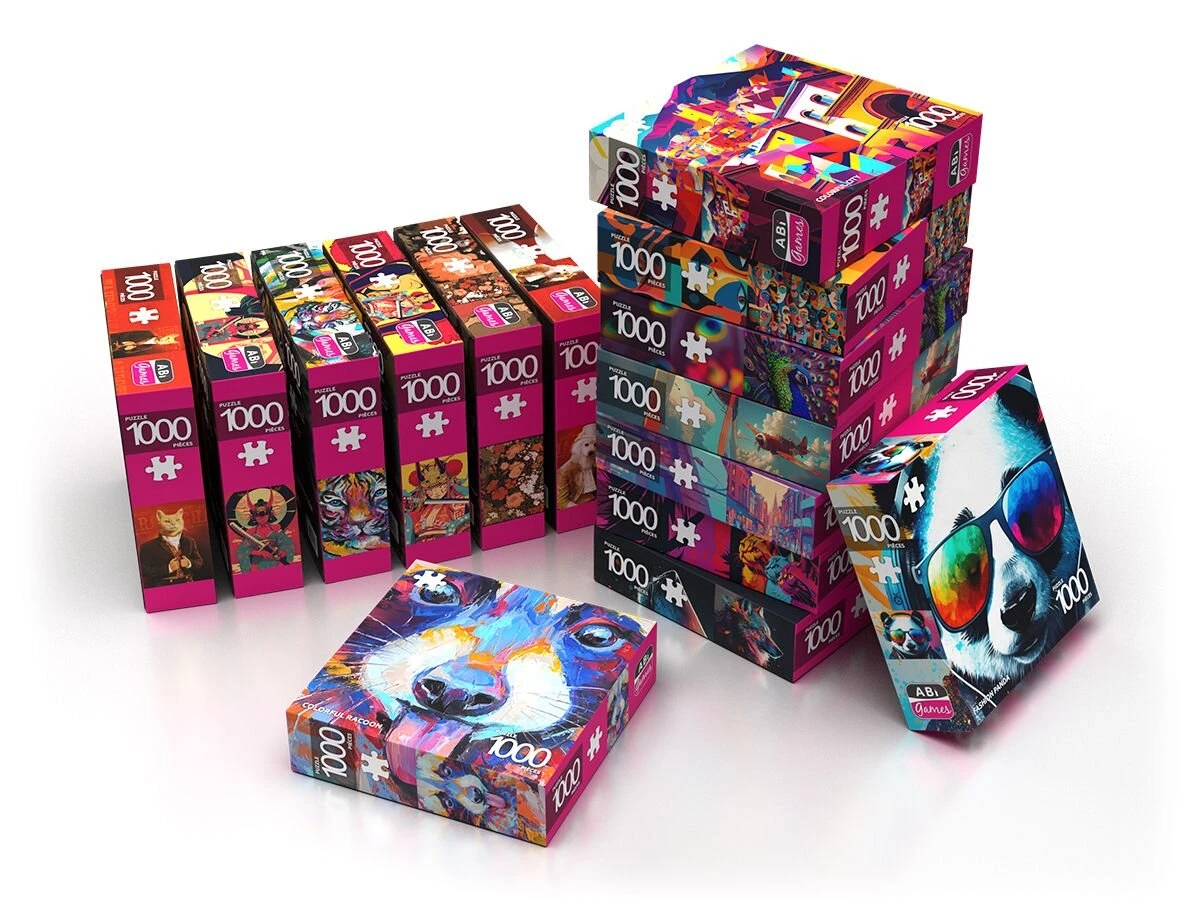 PUZZLE ABI 1000 – COLORFUL CITY 4 PUZZLE ABI 1000 – COLORFUL CITY – Image 4
