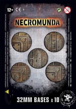 Games Workshop Necromunda : Socles 32 Mm (X10)
