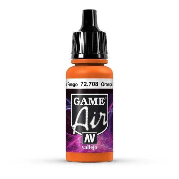 Vallejo Game Air PGA708 Orange Feu - High-Performance Airbrush Acrylic (17ml) 1 Vallejo Game Air PGA708 Orange Feu - High-Performance Airbrush Acrylic (17ml)