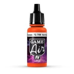 Vallejo Game Air 17ml – Orange Fournaise (PGA709) Airbrush Acrylic Paint