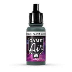 Vallejo Game Air Gunmetal PGA754 - 17ml Acrylic Airbrush Paint