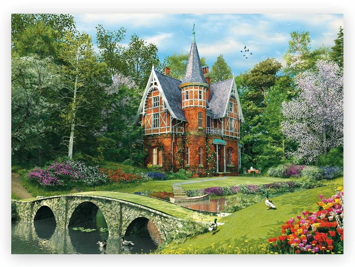 ABIGAMES – PUZZLE 1000 PIECES EN BOIS – VICTORIAN HOUSE 2 ABIGAMES – PUZZLE 1000 PIECES EN BOIS – VICTORIAN HOUSE – Image 2