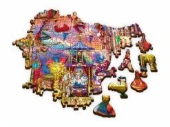 ABIGAMES – PUZZLE 500 PIECES EN BOIS – MAGIC WORLD -Les Des masKes PUZZLE 500 PIECES EN BOIS MAGIC WORLD 783