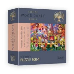 ABIGAMES – PUZZLE 500 PIECES EN BOIS – MAGIC WORLD