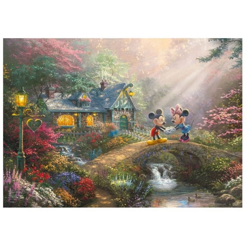 Puzzle Disney 500pcs – Mickey Et Minnie 2 Puzzle Disney 500pcs – Mickey Et Minnie – Image 2