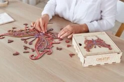 Puzzle En Bois – Papillon Illusionniste 9 Puzzle En Bois – Papillon Illusionniste -Les Des masKes Papillon Illusionniste Puzzle en bois 1 800x533 1