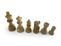 ABIGAMES – Jeu D’échecs / Chess – Pièces Echecs – FRENCH CLASSIC T3 -Les Des masKes Pieces Echecs FRENCH CLASSIC T3 852