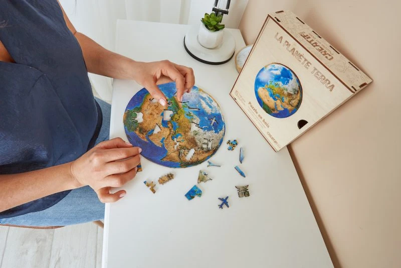 Puzzle En Bois – Planete Terra 6 Puzzle En Bois – Planete Terra – Image 6