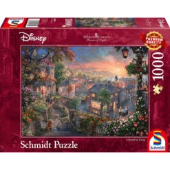 Puzzle – 1000pc – Disney La Belle Et Le Clochard