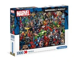Puzzle 2D (1000 Pièces) – Marvel 80th Anniversary Puzzle Impossible Characters