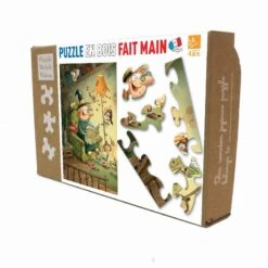 Puzzle Bois 24pc – Michèle Wilson – GORBINE ET MONSTROCALM