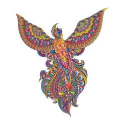 Puzzle En Bois – Le Phénix Flamboyant 199pc