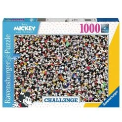 Iello RAVENSBURGER – Puzzle -1000p : Mickey Mouse (Challenge Puzzle)