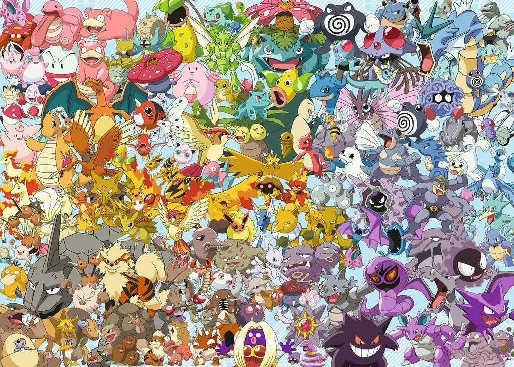 Iello RAVENSBURGER – Puzzle – 1000p : Pokemon (Challenge Puzzle) 2 Iello RAVENSBURGER – Puzzle – 1000p : Pokemon (Challenge Puzzle) – Image 2