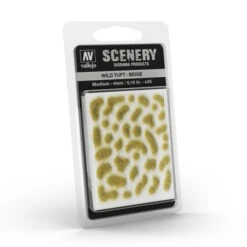 Vallejo Wild Tuft 4mm Medium Beige Miniature Scenery