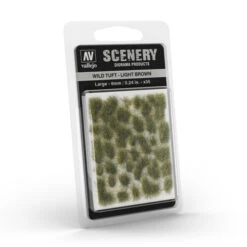 Vallejo Wild Tuft - 6mm Light Brown Miniature Vegetation