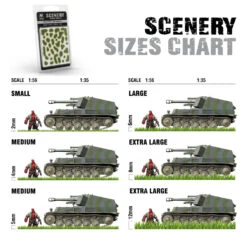 Vallejo – Touffes (Wild Tuft) – 6mm (Large) – Beige 5 Vallejo – Touffes (Wild Tuft) – 6mm (Large) – Beige -Les Des masKes Scenery tuft sizes samples 1.35 1.56 scaled 1