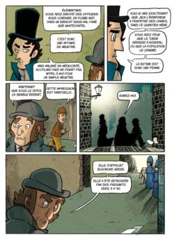 Sherlock Holmes – Livre 5 – L’Ombre De Jack L’Eventreur -Les Des masKes Sherlock Holmes LOmbre de Jack lEventreur Vue2