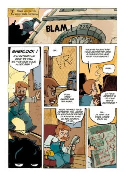 Sherlock Holmes – Livre 1 – La BD Dont Vous êtes Le Héros -Les Des masKes Sherlock Holmes Livre 1 Vue produit 3