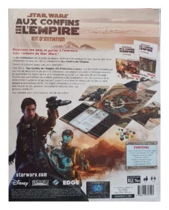Star Wars JDR – Aux Confins De L’Empire – Kit D’Initiation -Les Des masKes Star Wars Aux Confins de lEmpire Kit dInitiation Boite dos 1