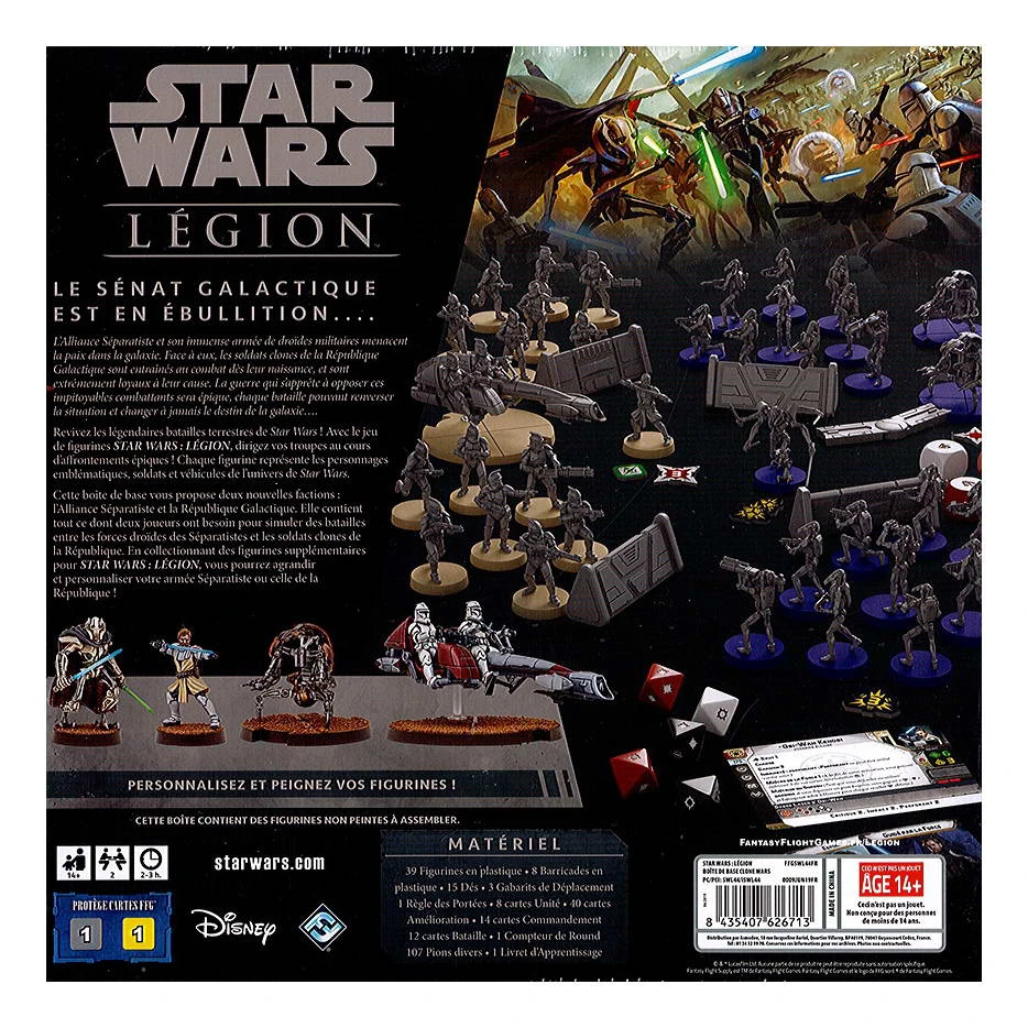 ASMODEE Star Wars : Légion – Clone Wars (Boite De Base) 2 ASMODEE Star Wars : Légion – Clone Wars (Boite De Base) – Image 2