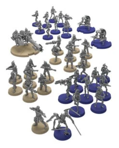 ASMODEE Star Wars : Légion – Clone Wars (Boite De Base) 6 ASMODEE Star Wars : Légion – Clone Wars (Boite De Base) -Les Des masKes Star Wars Legion Clone Wars Vue jeu 1