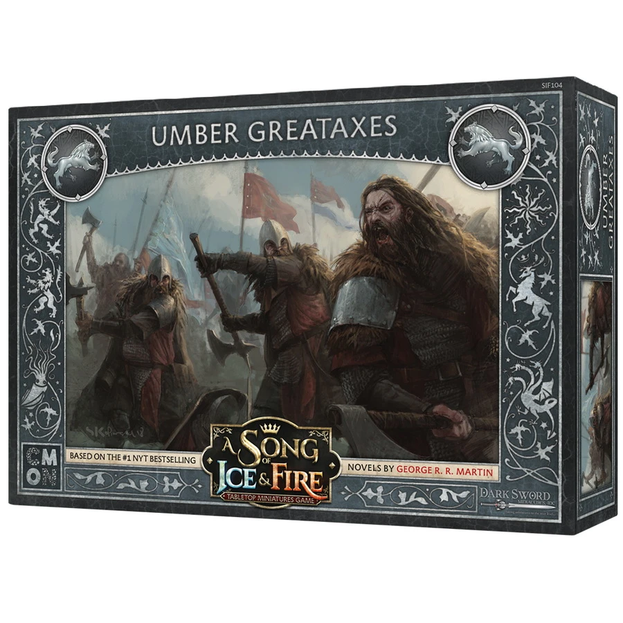 ASMODEE Le Trône De Fer – Jeu De Figurines : Stark – Grandes Haches De La Maison Omble 1 ASMODEE Le Trône De Fer – Jeu De Figurines : Stark – Grandes Haches De La Maison Omble