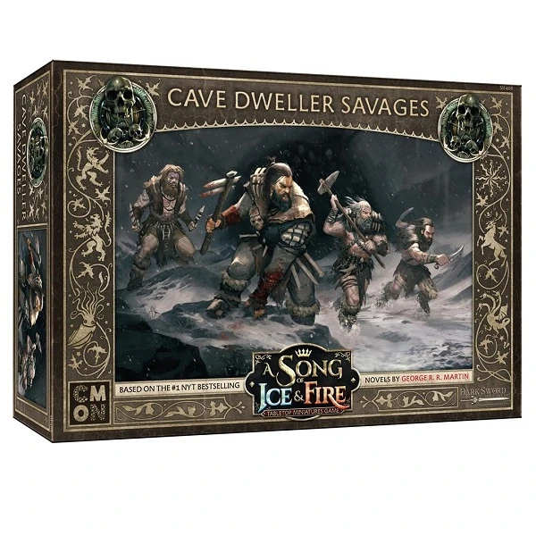 ASMODEE Le Trône De Fer – Jeu De Figurines : Peuple Libre – Sauvages Troglodytes 1 ASMODEE Le Trône De Fer – Jeu De Figurines : Peuple Libre – Sauvages Troglodytes