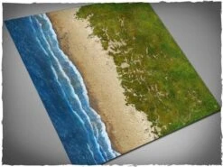 Deep Cut 120x120cm (4x4ft) Tapis de Jeu de Figurines - Terrain Plage
