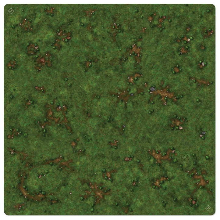 Tapis de Jeu FFG Terrain Herbe (Grassy Field) - 90x90cm 1 Tapis de Jeu FFG Terrain Herbe (Grassy Field) - 90x90cm