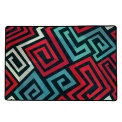 Tapis De Cartes – Maze Pattern (60X40 Cm)