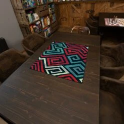 Tapis De Cartes – Maze Pattern (60X40 Cm) -Les Des masKes Tapis de cartes Maze Pattern 60X40 cm2
