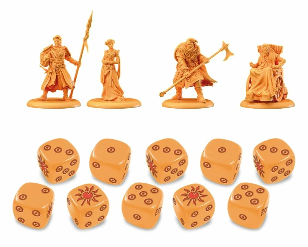 ASMODEE Le Trône De Fer – Jeu De Figurines : MARTELL – Boîte De BASE (Starter MARTELL) 3 ASMODEE Le Trône De Fer – Jeu De Figurines : MARTELL – Boîte De BASE (Starter MARTELL) – Image 3