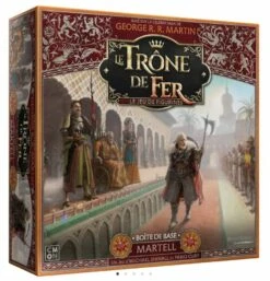 ASMODEE Le Trône De Fer – Jeu De Figurines : MARTELL – Boîte De BASE (Starter MARTELL)