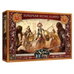 ASMODEE Le Trône De Fer – Jeu De Figurines : MARTELL – Garde Royale De Lancehélion (Sunspear Royal Guard) [M22]