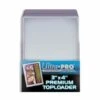 Ultra Pro Super Clear Premium Toploaders - 25-Pack (63.5 x 88.9mm)