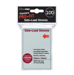Ultra PRO 100 Count Pro-Fit Side Loading Standard Inner Sleeves
