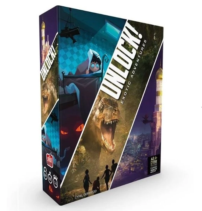 ASMODEE Unlock! EXOTIC ADVENTURES – Escape Game N°4 1 ASMODEE Unlock! EXOTIC ADVENTURES – Escape Game N°4