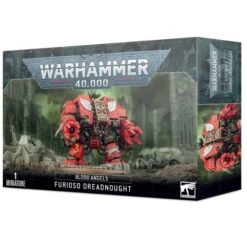 Games Workshop W40K – Adeptus Astartes Blood Angels – Furioso Dreadnought (41-11)
