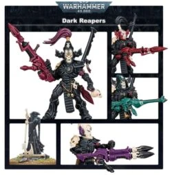 Games Workshop W40K – Aeldari – Faucheurs Noirs (Dark Reapers) (46-22) -Les Des masKes W40K Aeldari Faucheurs Noirs Dark Reapers2