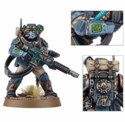 Games Workshop W40K – Astra Militarum – Tempestus Scions (47-15) -Les Des masKes W40K Astra Militarum Tempestus Scions2