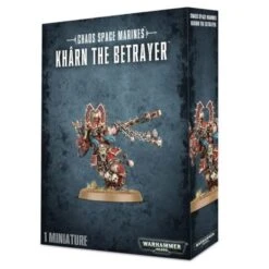 Games Workshop W40K – Chaos Space Marines – Kharn The Betrayer (43-25)