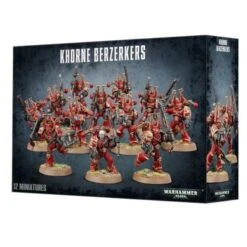 Games Workshop W40K – Chaos Space Marines – Khorne Berzerkers (43-10)