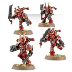 Games Workshop W40K – Chaos Space Marines – Khorne Berzerkers (43-10) 7 Games Workshop W40K – Chaos Space Marines – Khorne Berzerkers (43-10) -Les Des masKes W40K Chaos Space Marines Khorne Berzerkers3