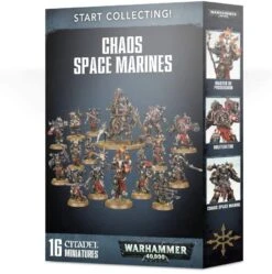 Games Workshop W40K – Chaos Space Marines – Start Collecting!