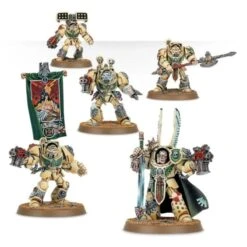 Games Workshop W40K – Dark Angels – Escouade De Commandement De La Deathwing (Deathwing Command Squad) (44-10)