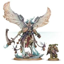 Games Workshop W40K – Death Guard – Mortarion (43-49) -Les Des masKes W40K Death Guard Mortarion1